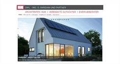 Desktop Screenshot of faridani.de